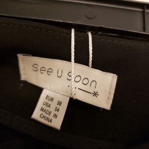 See U Soon- Dress Crop Pants